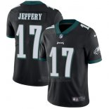 Camiseta NFL Limited Hombre Philadelphia Eagles 17 Jeffery Negro