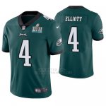 Camiseta NFL Limited Hombre Philadelphia Eagles Jake Elliott Verde Super Bowl Lii Champions