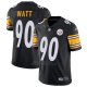 Camiseta NFL Limited Hombre Pittsburgh Steelers 90 Watt Negro