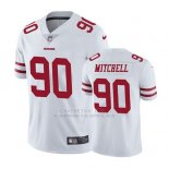 Camiseta NFL Limited Hombre San Francisco 49ers Earl Mitchell Blanco Vapor Untouchable