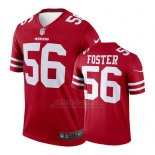Camiseta NFL Limited Hombre San Francisco 49ers Reuben Foster Scarlet Legend