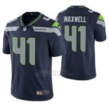 Camiseta NFL Limited Hombre Seattle Seahawks Byron Maxwell Azul Vapor Untouchable