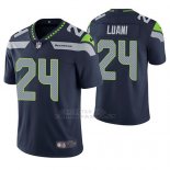 Camiseta NFL Limited Hombre Seattle Seahawks Shalom Luani Azul Vapor Untouchable