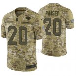 Camiseta NFL Limited Hombre St Louis Rams Camo Jalen 2018 Salute To Service
