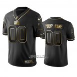 Camiseta NFL Limited Indianapolis Colts Personalizada Golden Edition Negro