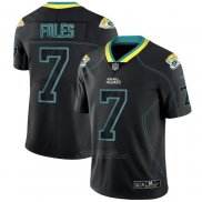 Camiseta NFL Limited Jacksonville Jaguars Foles Lights Out Negro