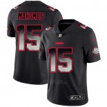 Camiseta NFL Limited Kansas City Chiefs Mahomes Smoke Fashion Negro