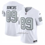 Camiseta NFL Limited Las Vegas Raiders Brock Bowers Vapor F.U.S.E. Alterno Blanco