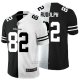 Camiseta NFL Limited Minnesota Vikings Rudolph Black White Split