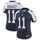 Camiseta NFL Limited Mujer Dallas Cowboys 11 Beasley Azul Blanco