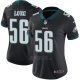 Camiseta NFL Limited Mujer Philadelphia Eagles 56 Long Negro