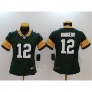 Camiseta NFL Limited Mujer Pittsburgh Steelers 12 Rodgers Verde