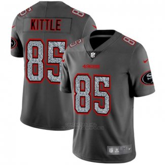 Camiseta NFL Limited San Francisco 49ers Kittle Static Fashion Gris