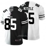 Camiseta NFL Limited San Francisco 49ers Kittle White Black Split