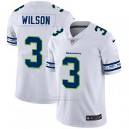 Camiseta NFL Limited Seattle Seahawks Wilson Team Logo Fashion Blanco