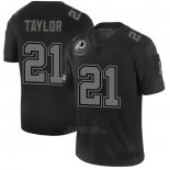 Camiseta NFL Limited Washington Commanders Taylor 2019 Salute To Service Negro