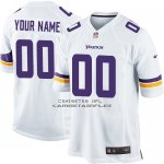 Camiseta NFL Nino Minnesota Vikings Personalizada Blanco