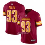 Camiseta NFL Washington Commanders Jonathan Allen Vapor Untouchable Rojo