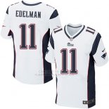 Camiseta New England Patriots Edelman Blanco Nike Elite NFL Hombre