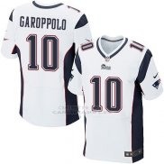 Camiseta New England Patriots Garoppolo Blanco Nike Elite NFL Hombre