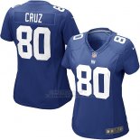 Camiseta New York Giants Cruz Azul Nike Game NFL Mujer