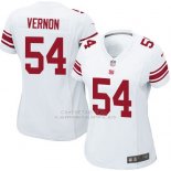 Camiseta New York Giants Vernon Blanco Nike Game NFL Mujer