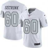 Camiseta Oakland Raiders Sistrunk Blanco Nike Legend NFL Hombre