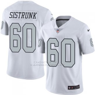 Camiseta Oakland Raiders Sistrunk Blanco Nike Legend NFL Hombre
