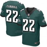 Camiseta Philadelphia Eagles Carroll Verde Nike Elite NFL Oscuro Hombre