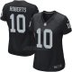 Camiseta Philadelphia Eagles Roberts Negro Nike Game NFL Mujer