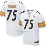 Camiseta Pittsburgh Steelers Greene Blanco Nike Elite NFL Hombre