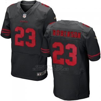 Camiseta San Francisco 49ers Robinson Negro 2016 Nike Elite NFL Hombre