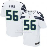 Camiseta Seattle Seahawks Avril Blanco Nike Elite NFL Hombre