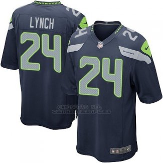 Camiseta Seattle Seahawks Laych Azul Oscuro Nike Game NFL Nino
