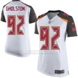 Camiseta Tampa Bay Buccaneers Cholston Blanco Nike Game NFL Mujer