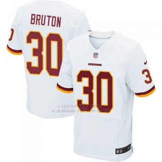 Camiseta Washington Commanders Bruton Blanco Nike Elite NFL Hombre