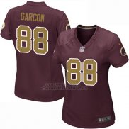 Camiseta Washington Commanders Garcon Marron Nike Game NFL Mujer