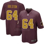 Camiseta Washington Commanders Golston Marron Nike Game NFL Hombre