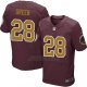 Camiseta Washington Commanders Green Apagado Rojo Nike Elite NFL Hombre