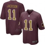Camiseta Washington Commanders Jackson Marron Nike Game NFL Nino