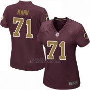 Camiseta Washington Commanders Mann Marron Nike Game NFL Mujer