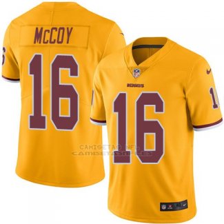Camiseta Washington Commanders Mccoy Amarillo Nike Legend NFL Hombre