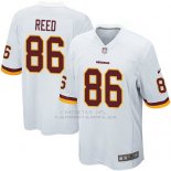 Camiseta Washington Commanders Reed Blanco Nike Game NFL Hombre Camiseta Washington Commanders Reed Blanco Nike Game NFL Hombre
