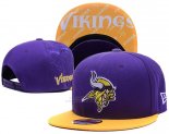 Gorra NFL Minnesota Vikings Violeta Naranja