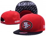 Gorra NFL San Francisco 49ers Negro Rojo Blanco