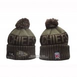 Gorro Beanie Kansas City Chiefs New Era Verde Militar