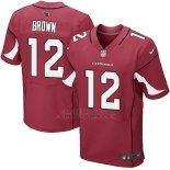 Camiseta Arizona Cardinals Brown Rojo Nike Elite NFL Hombre