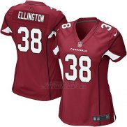 Camiseta Arizona Cardinals Ellington Rojo Nike Game NFL Mujer