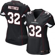 Camiseta Arizona Cardinals Mathieu Negro Nike Game NFL Mujer