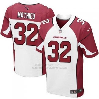 Camiseta Arizona Cardinals Mathieu Rojo y Blanco Nike Elite NFL Hombre